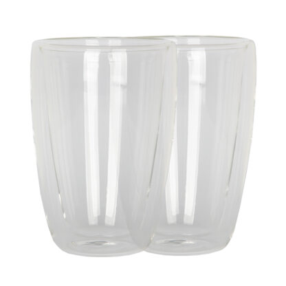 Latte Macchiato-Glas 2er Set Doppelwandig