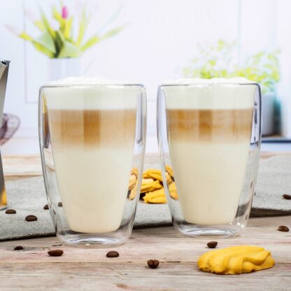 Latte Macchiato-Glas 2er Set Doppelwandig - Image 2