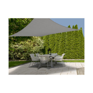 Sonnensegel 3 x 3m grau