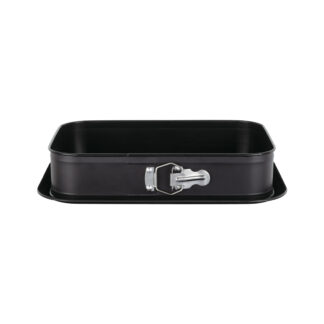 Springform 39x27cm Black Silver Collection