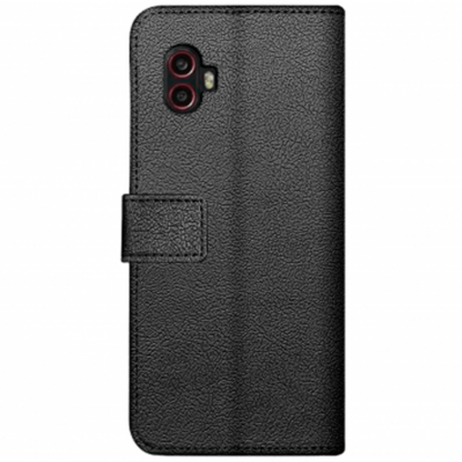 Just in Case Pu-Leder Book Hülle Schwarz Samsung Galaxy Xcover 6 Pro - Image 2