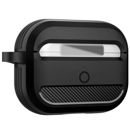 Spigen Rugged Armor Hülle Schwarz Airpods Pro - Image 3