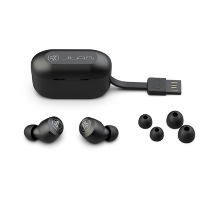 JLab GO Air Pop True Wireless Schwarz - Image 4