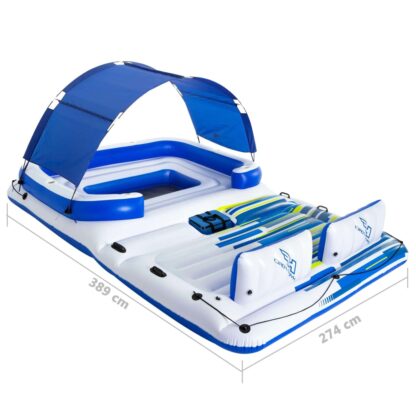 Bestway Tropische Brise Schwimmende Insel 389x274 cm 43105 - Image 9