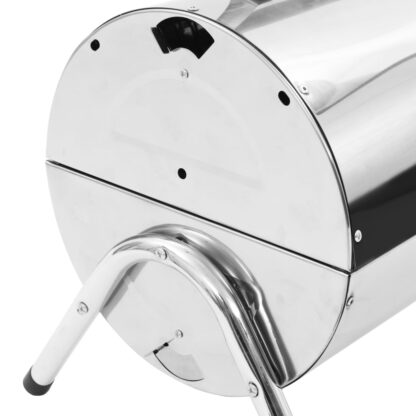 Tragbarer Tisch-Holzkohlegrill Edelstahl Doppelrost - Image 8