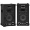 Professionelle HiFi-/Bühnen-Lautsprecher Passiv 2 Stk. 800 W