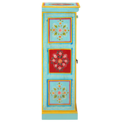 Highboard Handbemalt 40x30x90 cm Mango Massivholz - Image 4
