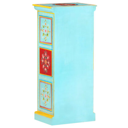 Highboard Handbemalt 40x30x90 cm Mango Massivholz - Image 5