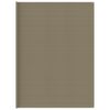 Zeltteppich Taupe 400x700 cm HDPE