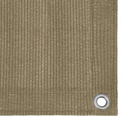 Zeltteppich Taupe 400x800 cm HDPE - Image 3