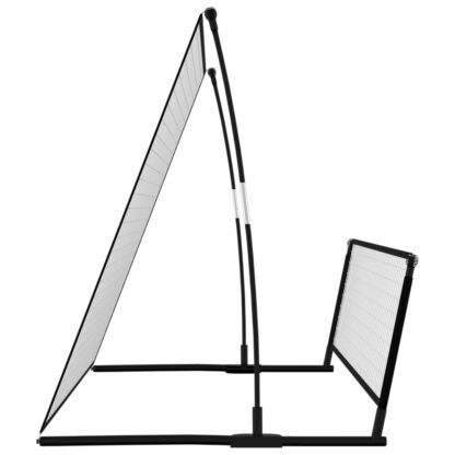 2-in-1 Rebounder und Fußballtor 202x104x120 cm Stahl - Image 4