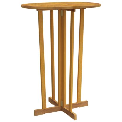 3-tlg. Bar-Set Klappbar Massivholz Teak - Image 5