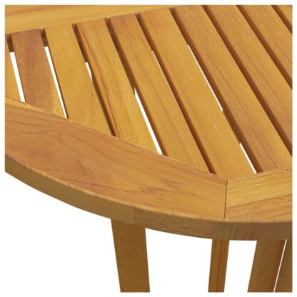 3-tlg. Bar-Set Klappbar Massivholz Teak - Image 8