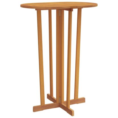 5-tlg. Bar-Set Klappbar Massivholz Teak - Image 5