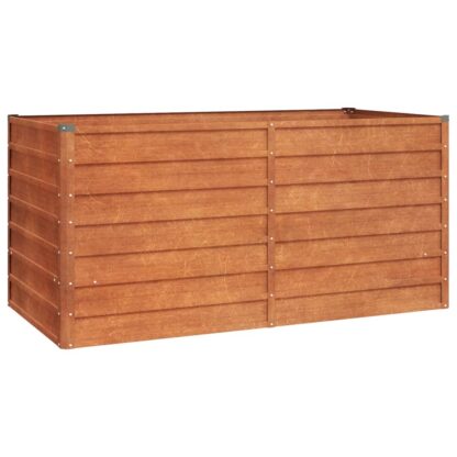Hochbeet Rostig 160x80x77 cm Cortenstahl - Image 3