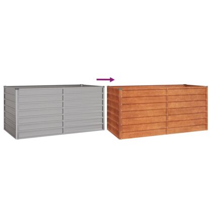 Hochbeet Rostig 160x80x77 cm Cortenstahl - Image 6
