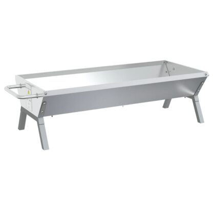 Grill Silbern 118x42x30,5 cm Edelstahl - Image 2