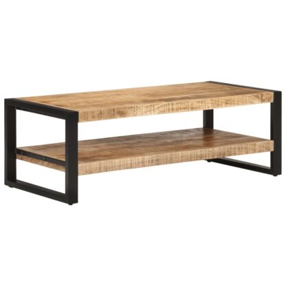 Couchtisch 120x55x40 cm Massivholz Mango - Image 11