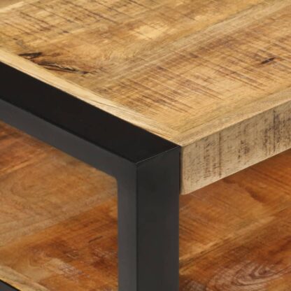 Couchtisch 120x55x40 cm Massivholz Mango - Image 4