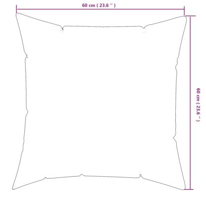 Zierkissen 4 Stk. Mehrfarbig 65x65x16 cm Stoff - Image 7