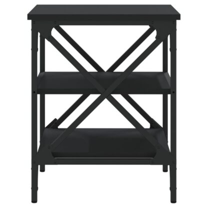 Beistelltische 2 Stk. Schwarz 40x42x50 cm Holzwerkstoff - Image 7