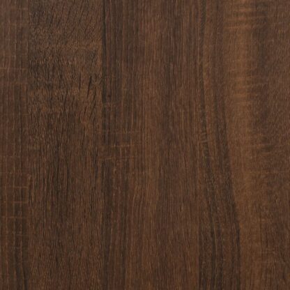 Beistelltische 2 Stk. Braun Eichen-Optik 40x42x50 cm - Image 9