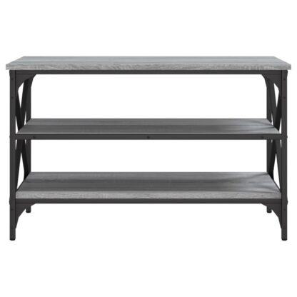TV-Schrank Grau Sonoma 80x40x50 cm Holzwerkstoff - Image 5