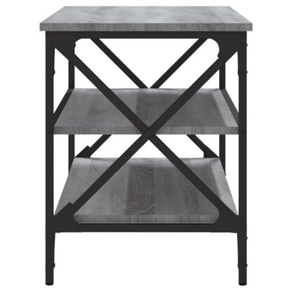 TV-Schrank Grau Sonoma 80x40x50 cm Holzwerkstoff - Image 6