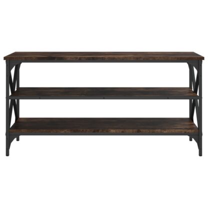 TV-Schrank Räuchereiche 100x40x50 cm Holzwerkstoff - Image 5