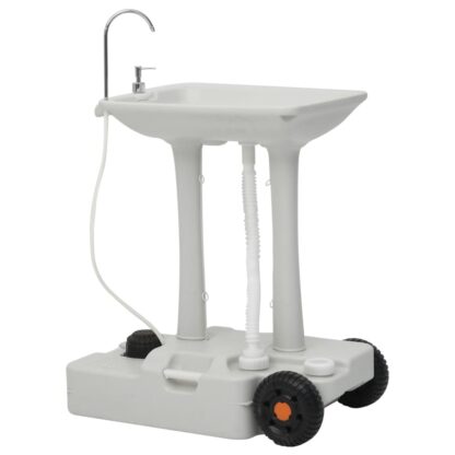 Tragbare Campingtoilette mit Waschbecken - Image 7