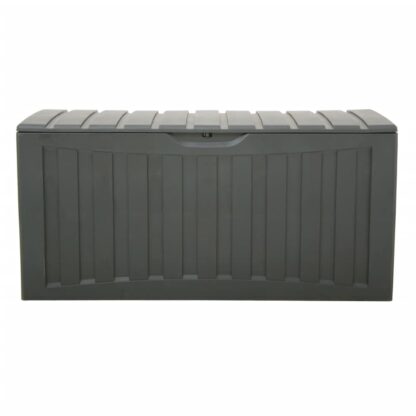 Truhe Schwarz 118x53x57 cm Polypropylen - Image 4