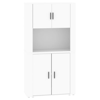 Highboard Weiß Holzwerkstoff - Image 2