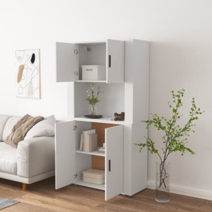 Highboard Weiß Holzwerkstoff - Image 3