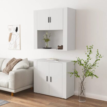 Highboard Weiß Holzwerkstoff - Image 4