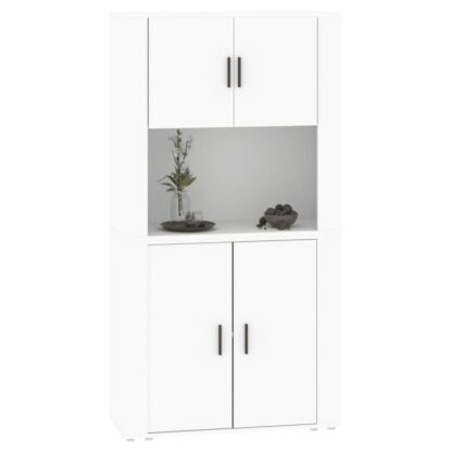 Highboard Weiß Holzwerkstoff - Image 6