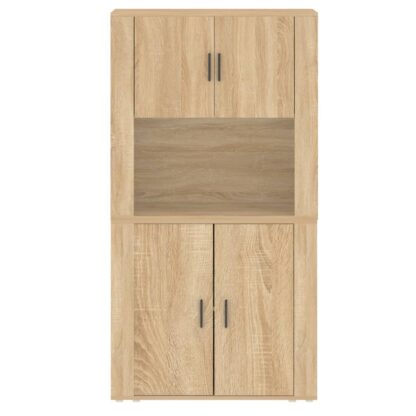 Highboard Sonoma-Eiche Holzwerkstoff - Image 8