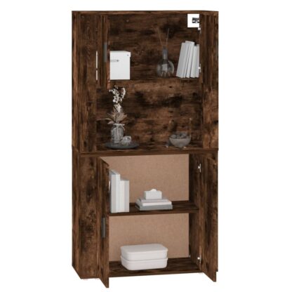 Highboard Räuchereiche Holzwerkstoff - Image 7