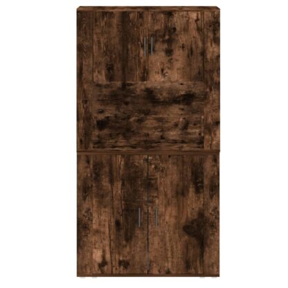 Highboard Räuchereiche Holzwerkstoff - Image 8