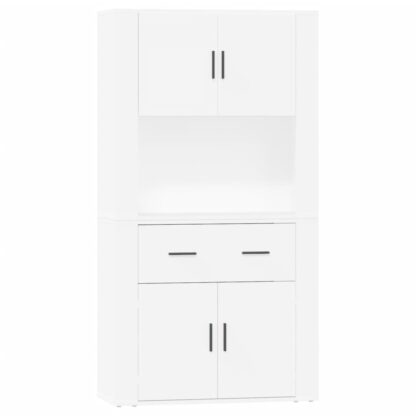 Highboard Weiß Holzwerkstoff - Image 2