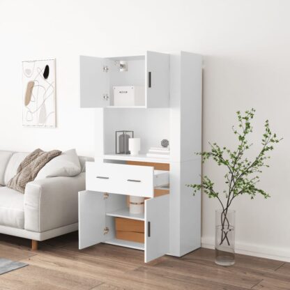 Highboard Weiß Holzwerkstoff - Image 3