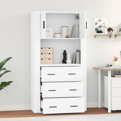 Highboard Weiß Holzwerkstoff - Image 3