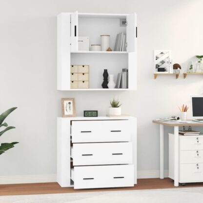 Highboard Weiß Holzwerkstoff - Image 5