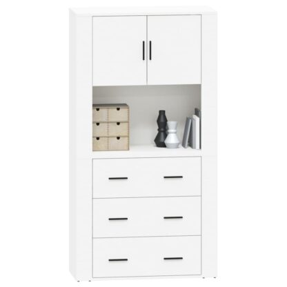 Highboard Weiß Holzwerkstoff - Image 6