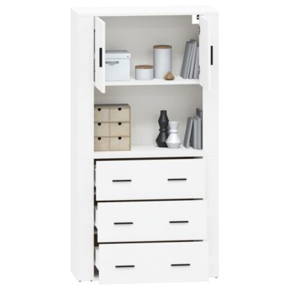Highboard Weiß Holzwerkstoff - Image 7