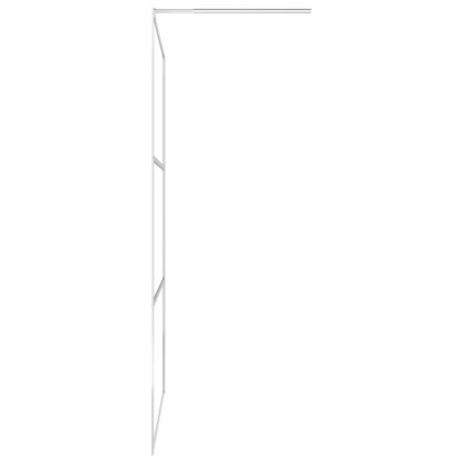 Duschwand mit Ablage für Walk-In-Dusche Chrom 80x195 cm ESG - Image 6
