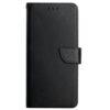 iPhone 8 Plus / 7 Plus Buch Etui Tasche Echtleder mit Kartenfach Schwarz