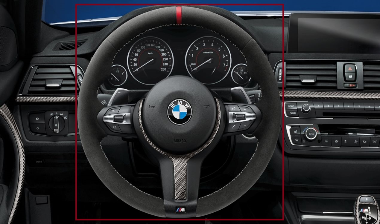 Cstar Carbon Alcantara Lenkrad Display passend für BMW E90 E91 E92