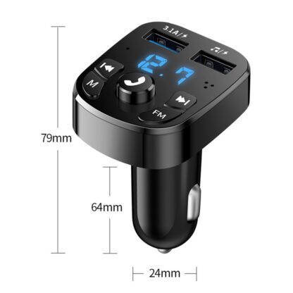 Auto Bluetooth 5.0 FM Transmitter mit Freisprech Funktion - Image 6