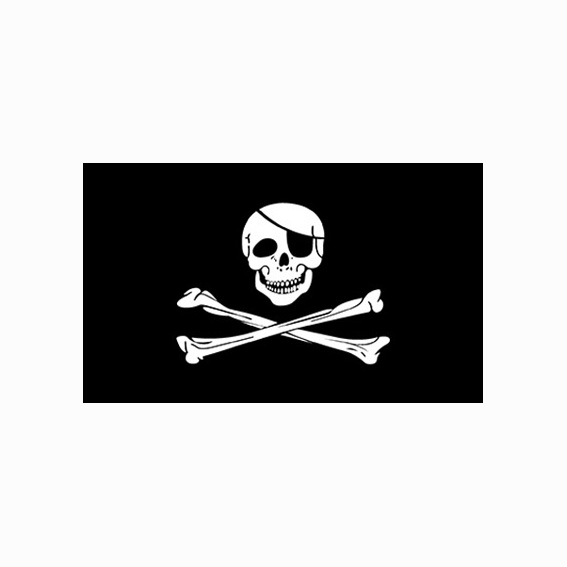Piraten Flagge 60 x 90 cm oder 150 x 90 cm –