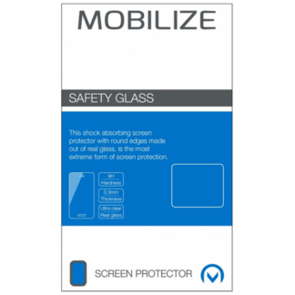 Mobilize Gehärtetes Glas Edge to Edge Displayschutzfolie Samsung Galaxy A12